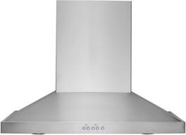 Monogram - 30 inches - Convertible - Wall Range Hood - Stainless Steel