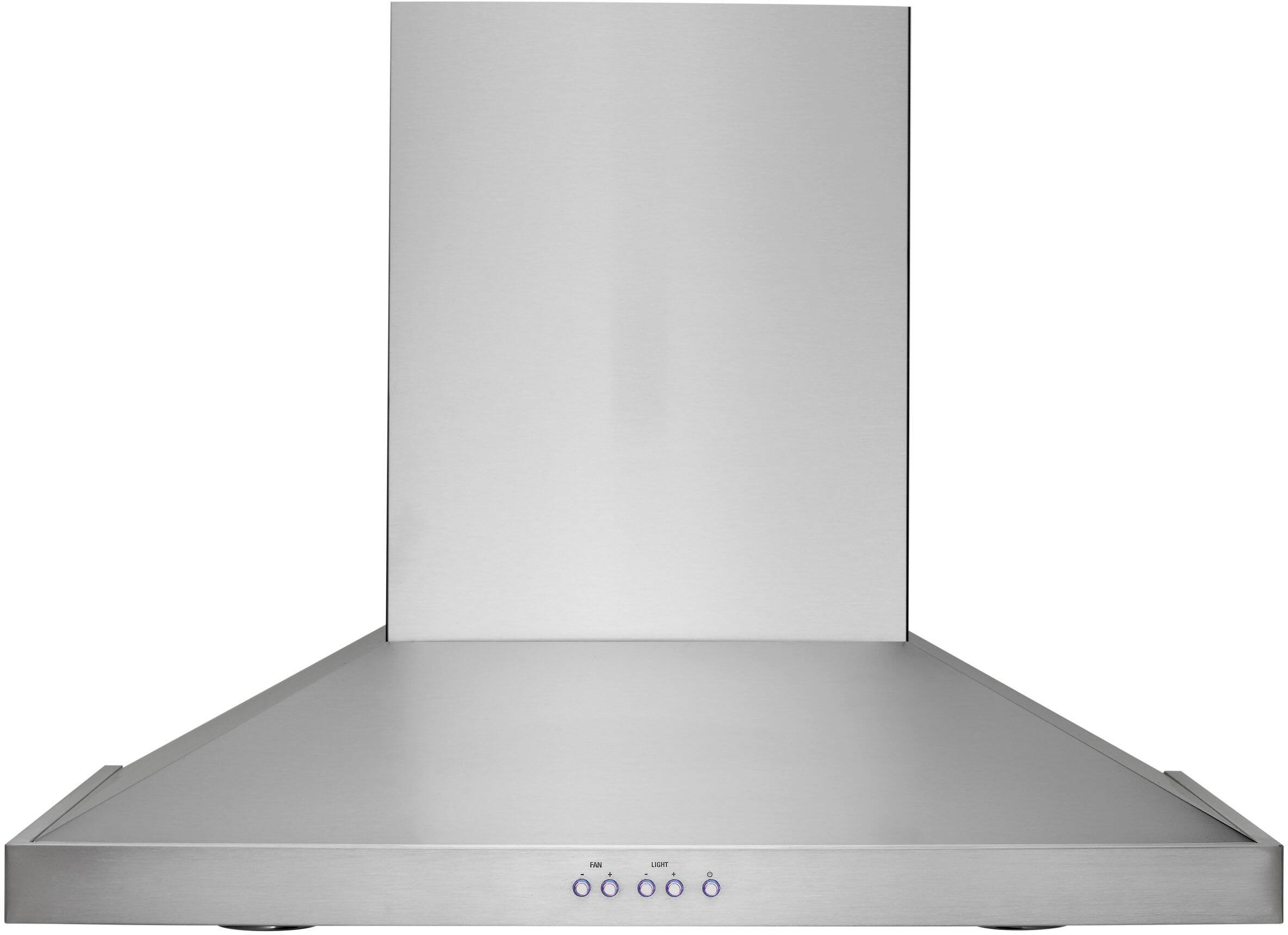 Front. Monogram - 30" Convertible Range Hood - Stainless Steel.