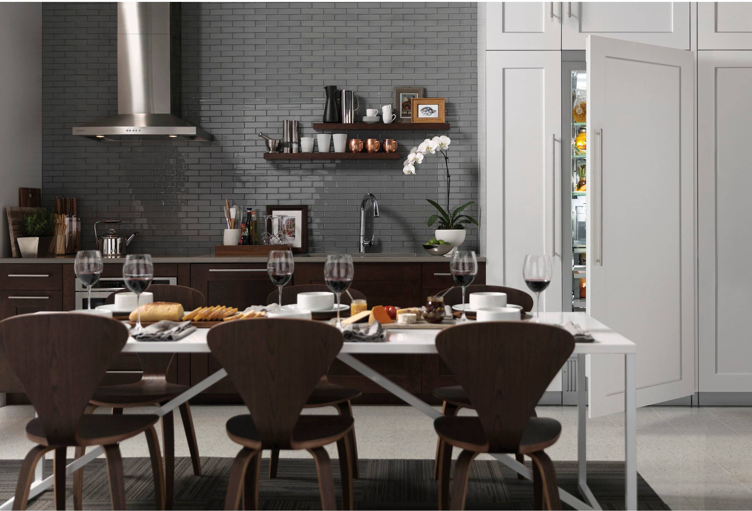 Alt View 13. Monogram - 30" Convertible Range Hood - Stainless Steel.