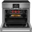 Alt View 11. Monogram - 5.75 Cu. Ft. Slide-In Electric Induction True Convection Range - Stainless steel.