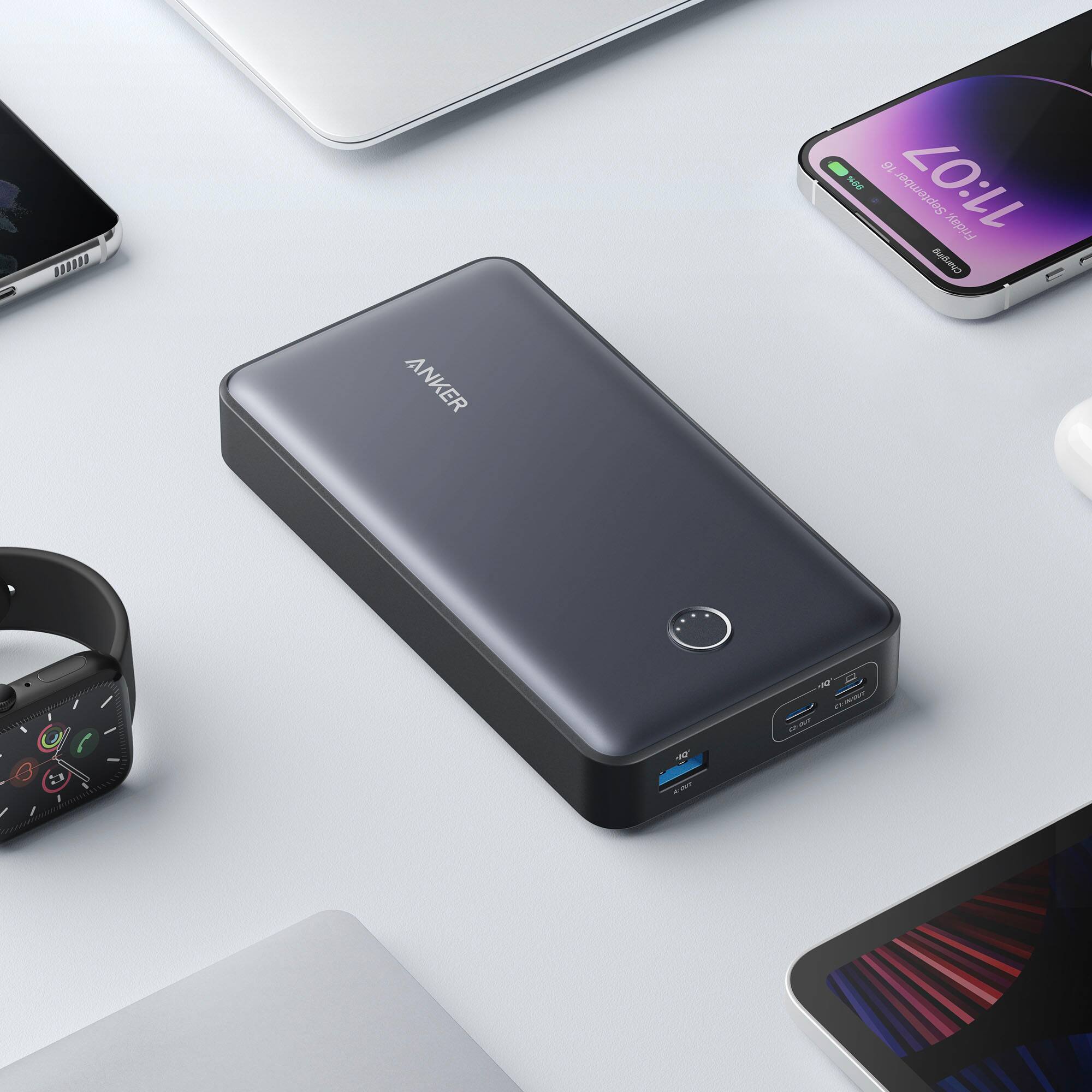 Sure, here is the corrected and grouped text from the image:

- ANKER
- 11:07
- Friday
- September 11
- 100%
- 100%
- 100%
- 100%