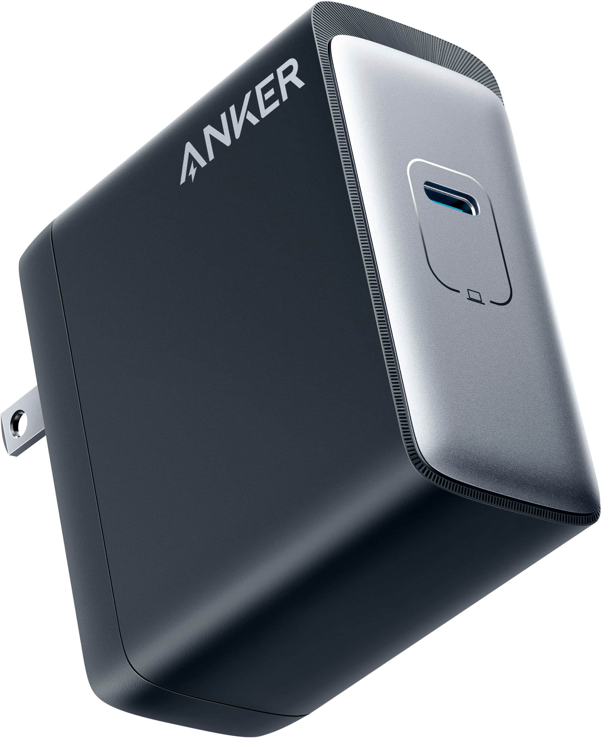 Front. Anker - 717 GaNPrime 140W Charger - Black.