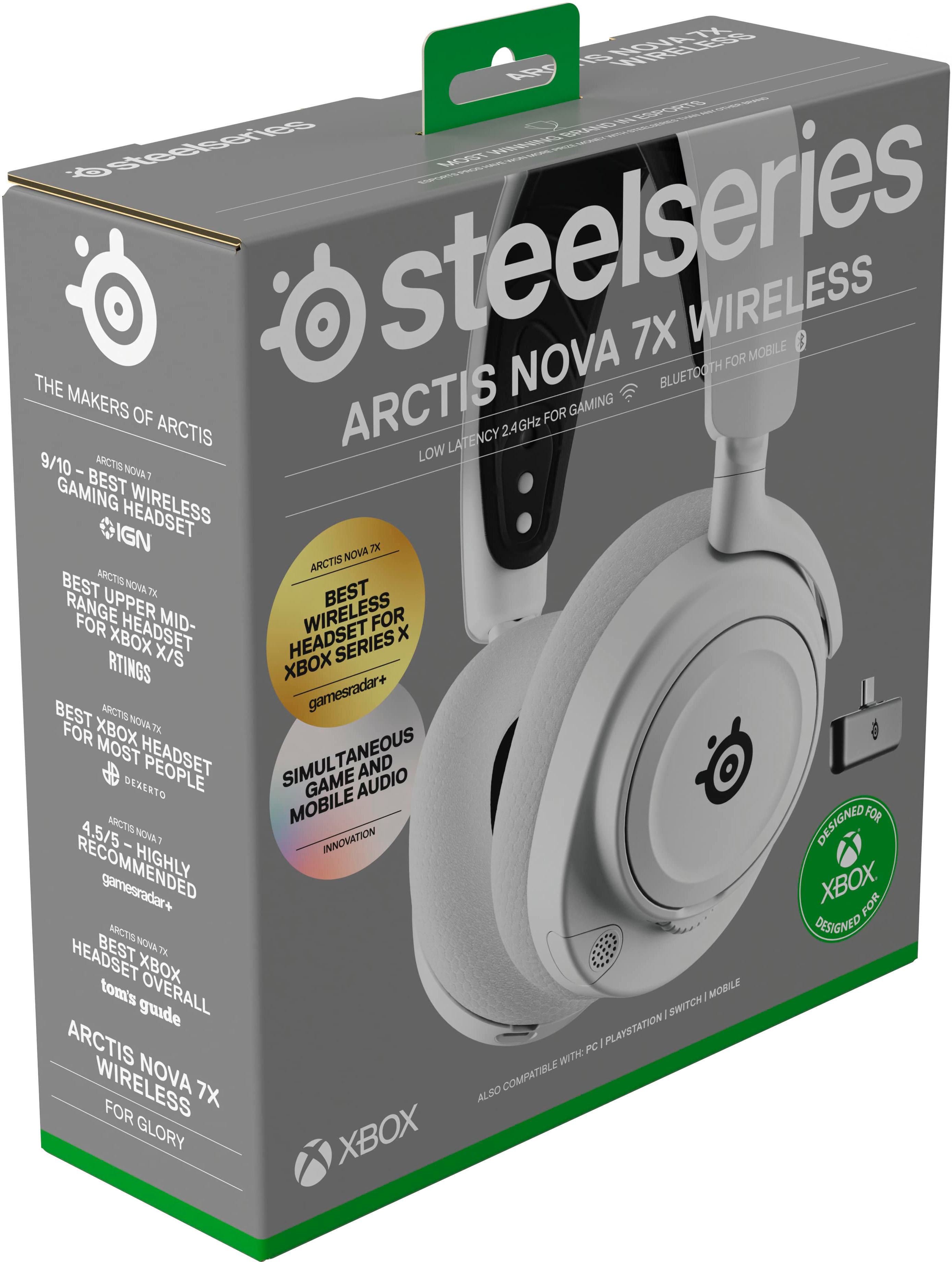 SteelSeries Arctis Nova 7X Wireless Gaming Headset for Xbox Series X|S,  Xbox One White 61567 - Best Buy