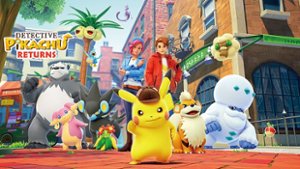 Detective Pikachu Returns - Nintendo Switch – OLED Model, Nintendo Switch Lite, Nintendo Switch [Digital] - Front_Zoom