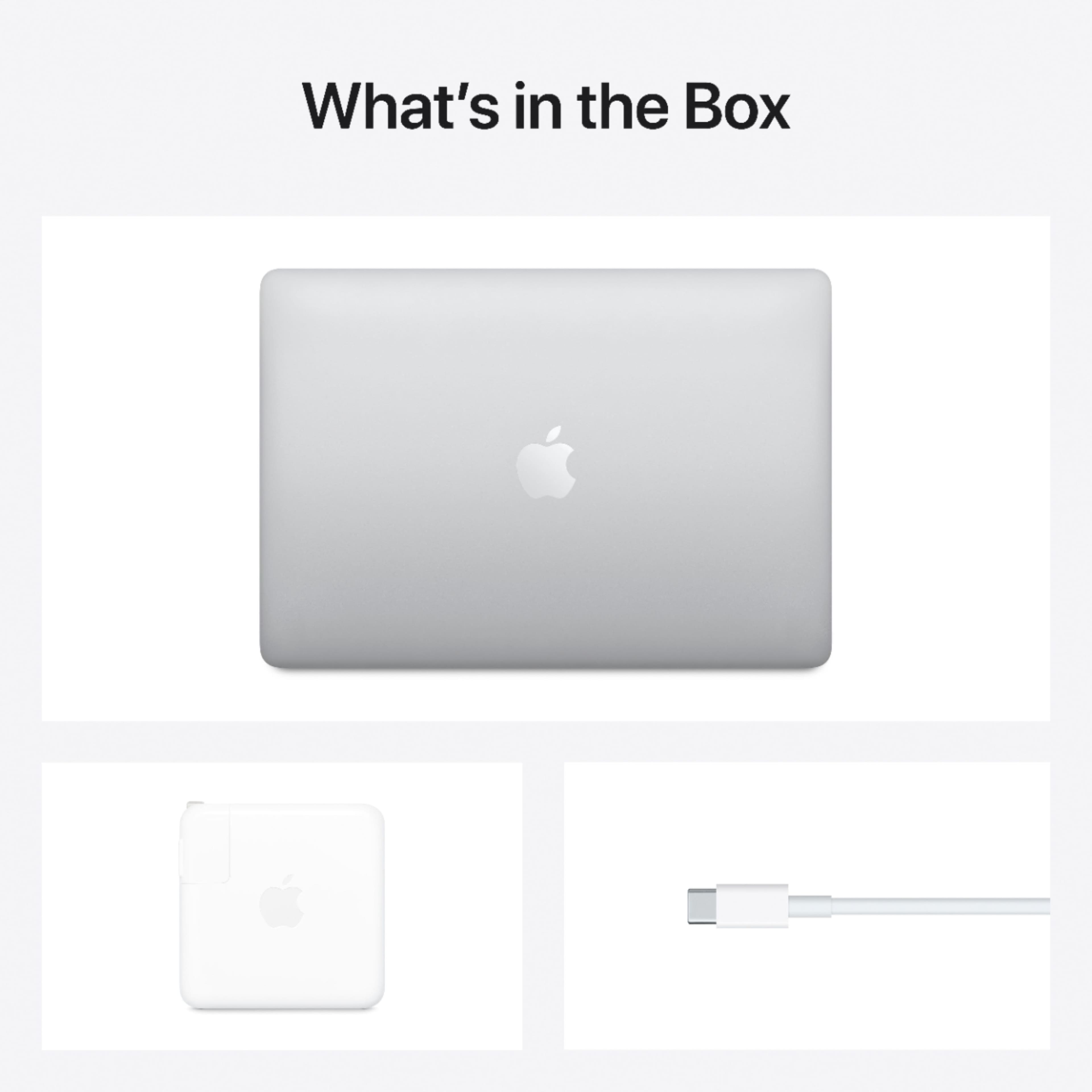 Alt View 15. Apple - Geek Squad Certified Refurbished MacBook Pro 13.3" Laptop - Apple M1 chip - 8GB Memory - 512GB SSD - Silver.