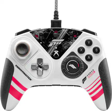 Front. Thrustmaster - eSwap X R Pro Controller Forza Horizon 5 Edition for Xbox One, Xbox X|S, PC - White.