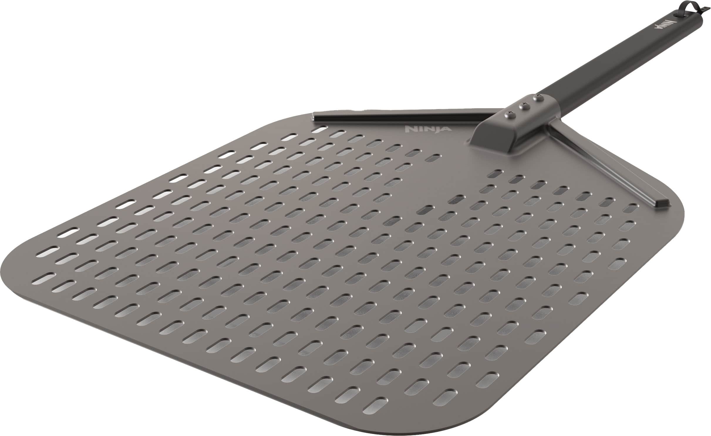 Ninja - Woodfire Outdoor Perforated Pizza Peel - Gray - Angle_Zoom