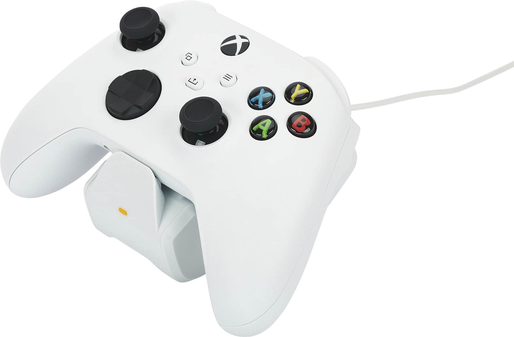 Front. PowerA - Solo Charging Stand for Xbox Series X|S - White.