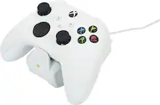Front. PowerA - Solo Charging Stand for Xbox Series X|S - White.