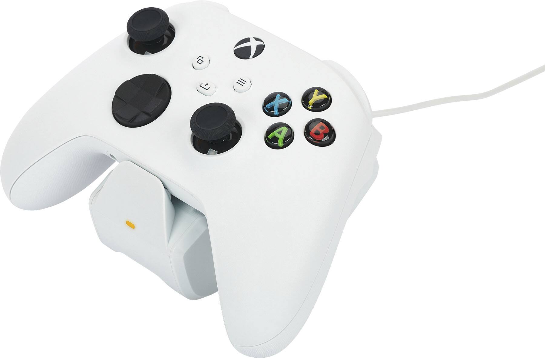 Front. PowerA - Solo Charging Stand for Xbox Series X|S - White.
