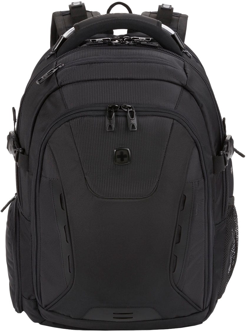 Alt View 12. SwissGear - Commander USB ScanSmart Laptop Backpack - Black.