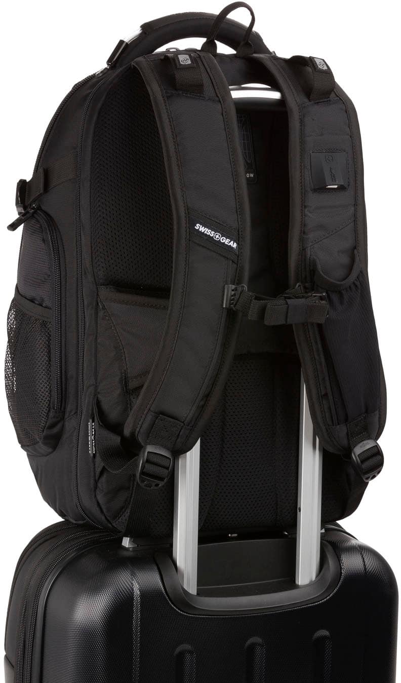 Alt View 15. SwissGear - Commander USB ScanSmart Laptop Backpack - Black.