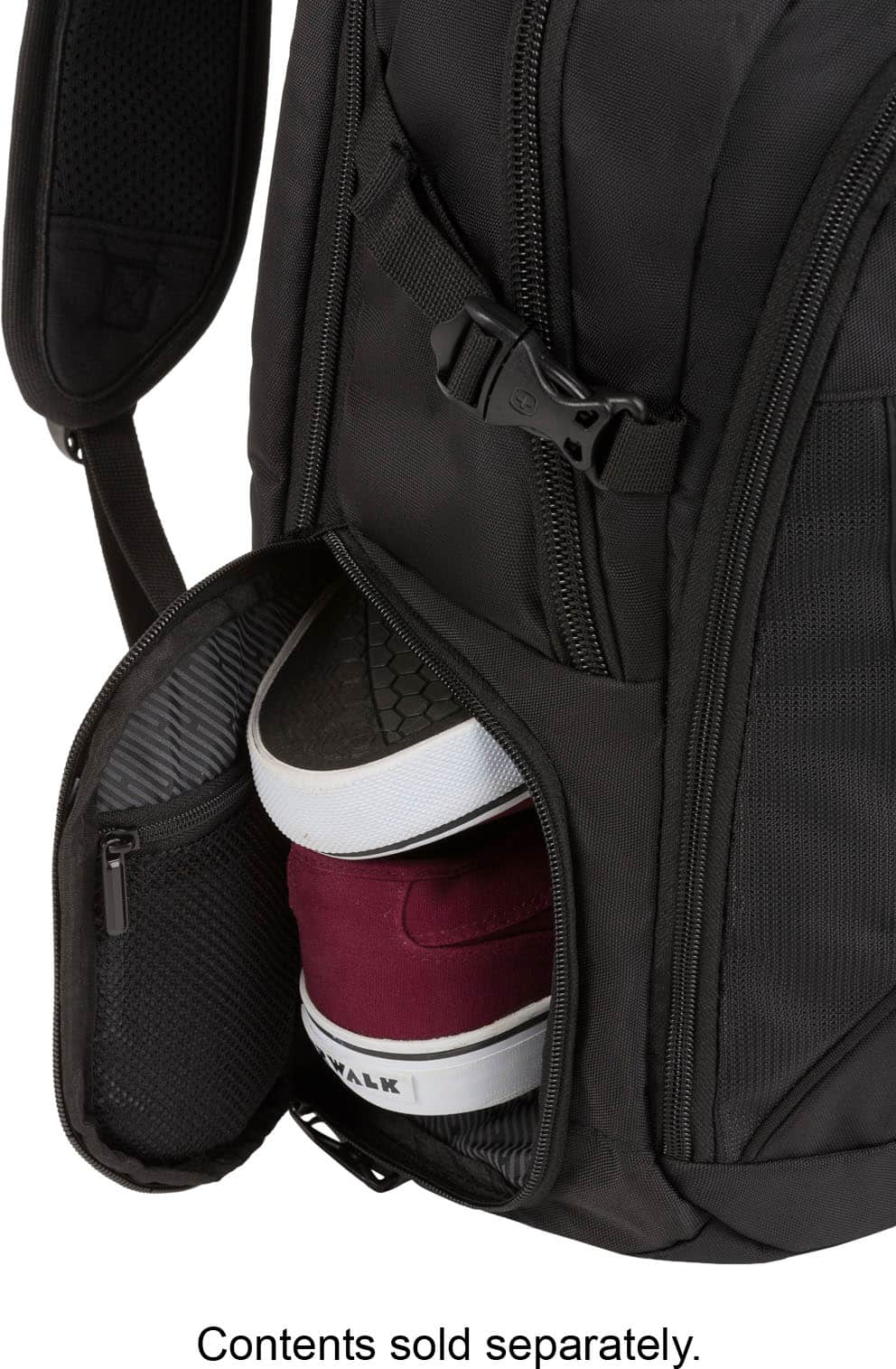 Alt View 20. SwissGear - Commander USB ScanSmart Laptop Backpack - Black.