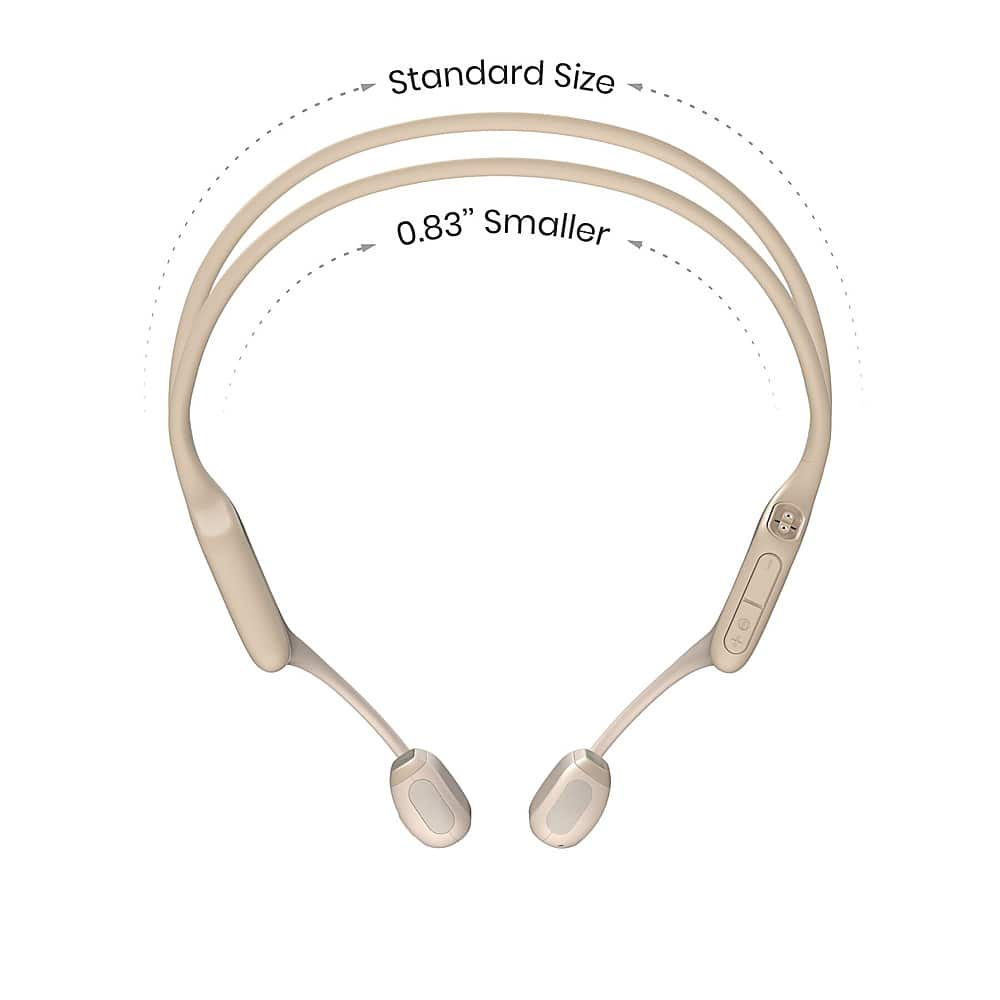 Shokz OpenRun Pro Mini Premium Bone Conduction Open-Ear Sport Headphones  Beige S811-MN-BG-US - Best Buy