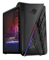 ASUS - ROG 45L Gaming Desktop - Intel Core i9-13900KF - 32GB Memory - NVIDIA GeForce RTX 4080 - 2TB HDD + 1TB SSD - Black - Front_Zoom