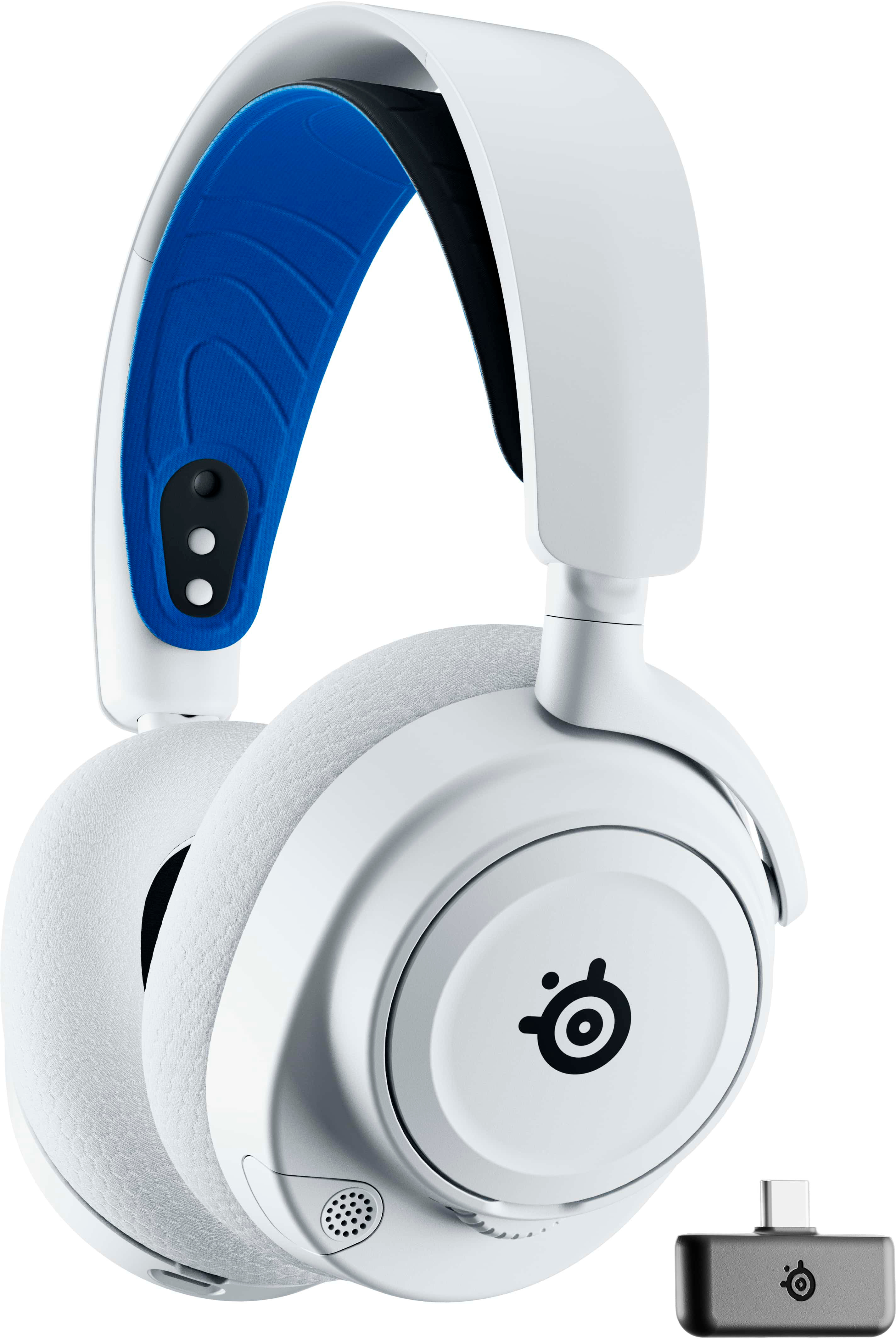  SteelSeries Arctis 7P+ Bluetooth Wireless Gaming Headset for  Playstation 4/5 - White
