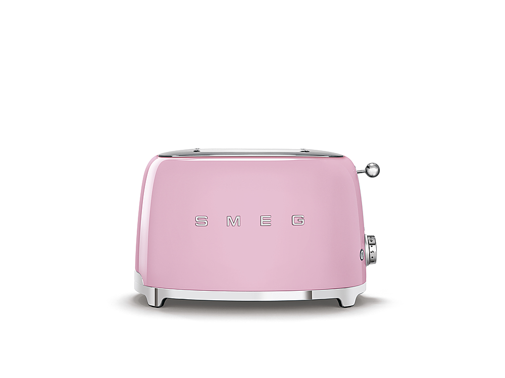 Smeg 50's Retro Style Pink 4 Slice Toaster - TSF02PKUS