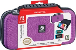 RDS Industries - Game Traveler Deluxe Travel Case for Nintendo Switch - Purple - Alt_View_Zoom_11