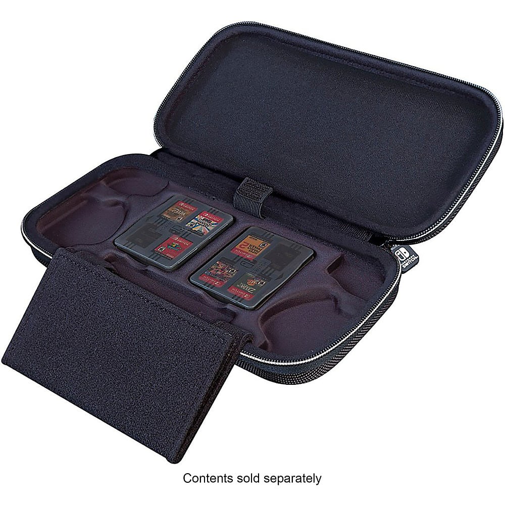 Alt View 14. RDS Industries - Game Traveler Deluxe Travel Case for Nintendo Switch - Red.