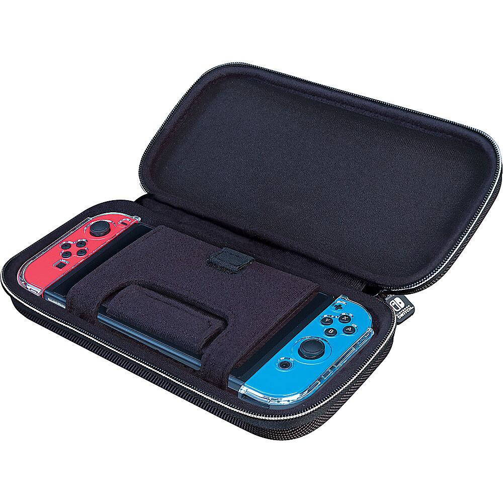 Alt View 15. RDS Industries - Game Traveler Deluxe Travel Case for Nintendo Switch - Blue.