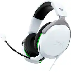 Front. HyperX - CloudX Stinger 2 Wired Gaming Headset for Xbox - White.