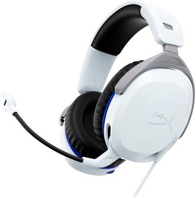 HyperX Cloud Stinger Wired Gaming Headset for PS5 and PS4 White