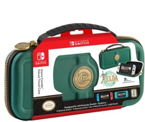 RDS Industries - Tears of the Kingdom Game Traveler Deluxe Travel Case for Nintendo Switch - Green - Alt_View_Zoom_11