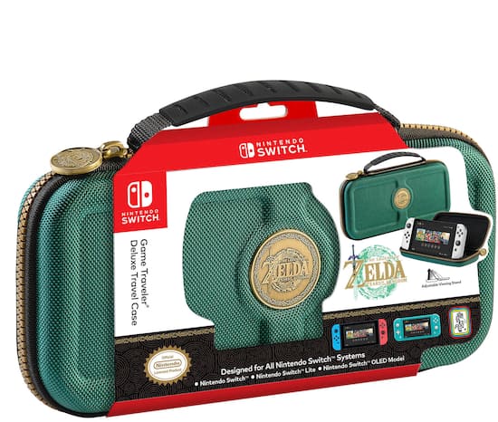 RDS Industries Tears of the Kingdom Game Traveler Deluxe Travel Case for Nintendo Switch Green NNS40G Best Buy