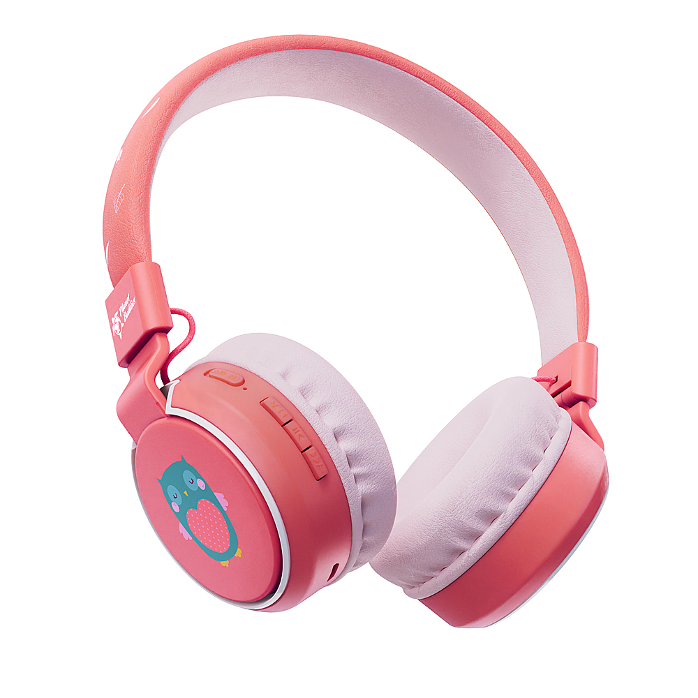 Planet Buddies Owl Wireless Headphone - recycled Pink Best plastic Buy 50% 52427
