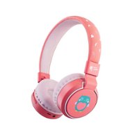 Planet Buddies - Owl Wireless Headphone  - 50% recycled plastic - Pink - Front_Zoom