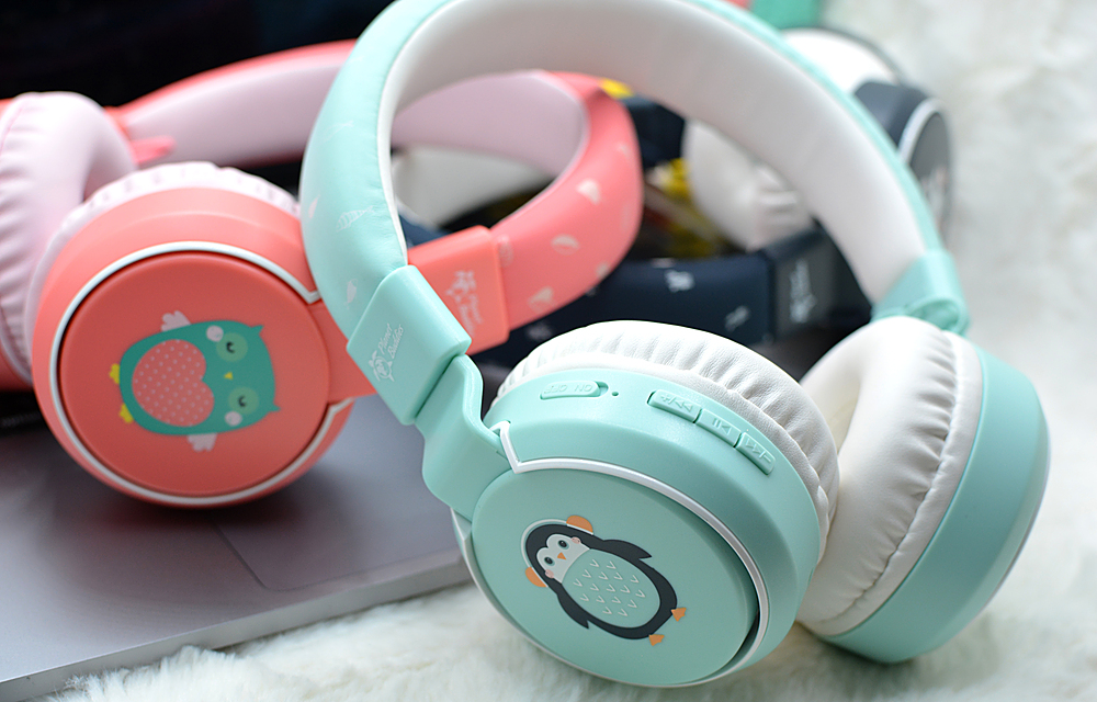 Planet Buddies Owl Wireless Headphone plastic 52427 recycled Buy 50% Best Pink 