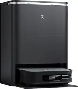 ECOVACS Robotics - DEEBOT X2 OMNI Robot Vacuum & Mop with Self Cleaning Auto Empty Station - Black