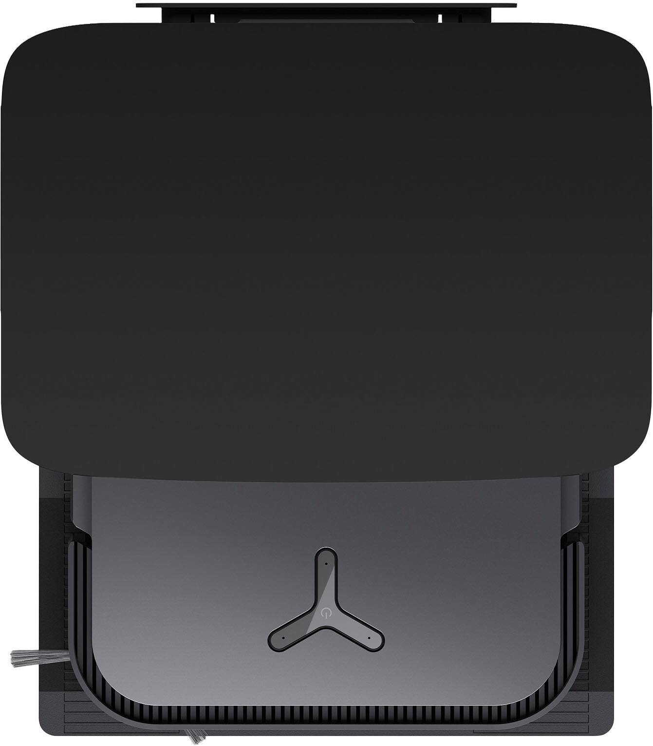 Alt View 11. ECOVACS Robotics - DEEBOT X2 OMNI Robot Vacuum & Mop with Self Cleaning Auto Empty Station - BLACK.