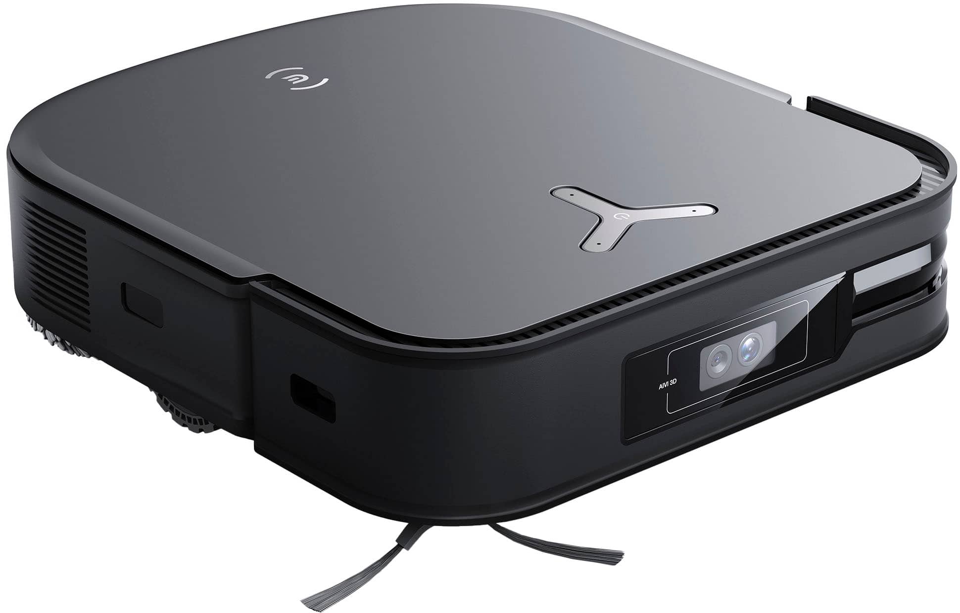 Alt View 12. ECOVACS Robotics - DEEBOT X2 OMNI Robot Vacuum & Mop with Self Cleaning Auto Empty Station - BLACK.