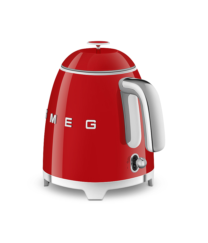 SMEG Red 7-Cup Corded Electric Kettle at