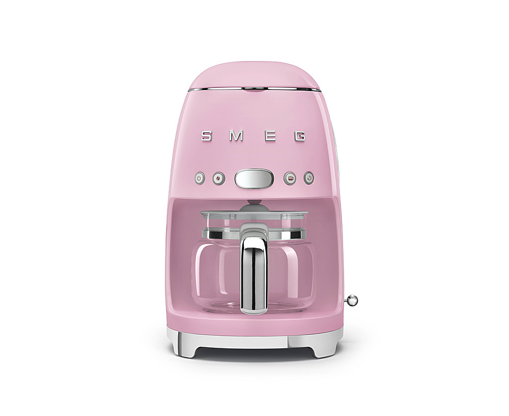 Smeg Retro Style Pink Coffee Maker - DCF02PKUS