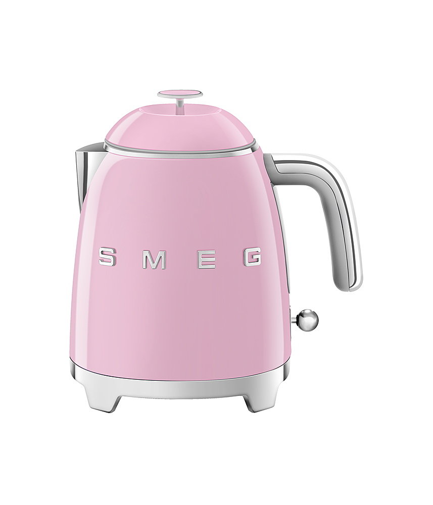 Haden Heritage 1.7 Liter Stainless Steel Body Electric Kettle with Toaster,  Pink