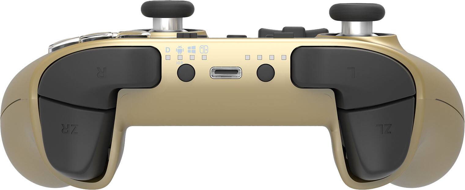 Alt View 18. Zen PRO - Wireless Gaming Controller for Nintendo Switch - Gold.