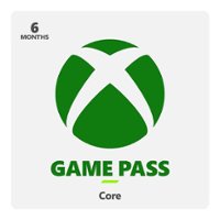 Microsoft - Xbox Game Pass Core 6-month Membership [Digital] - Front_Zoom