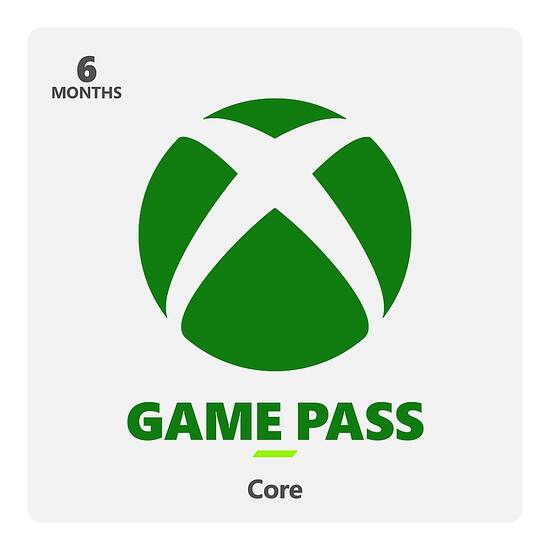 Microsoft Xbox Game Pass 6-Month Membership (Digital Code