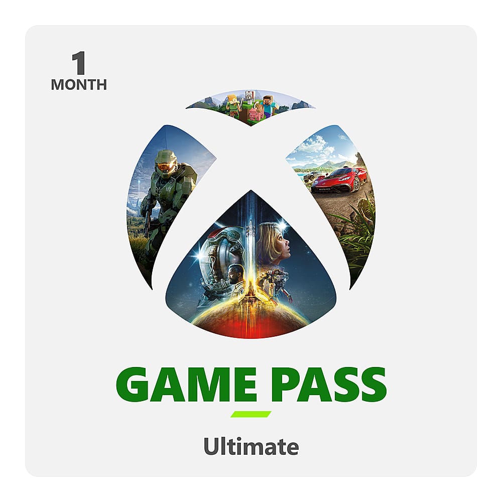 Microsoft Xbox Game Pass Ultimate 1-Month Membership [Digital] QJG