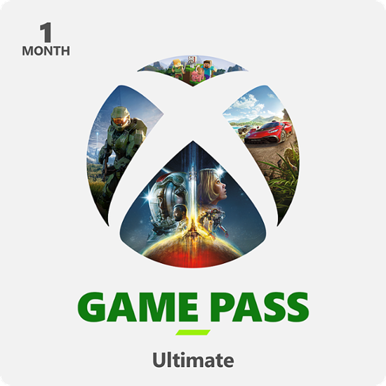 Microsoft Xbox Game Pass Ultimate 1-Month Membership [Digital] QJG ...