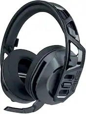 Front. RIG - 600 Pro HX Dual Wireless Gaming Headset with Bluetooth & Dolby Atmos 3D Audio for Xbox, PlayStation, Nintendo Switch, PC - Black.