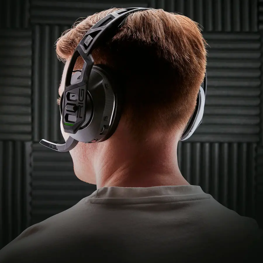 Alt View 14. RIG - 600 Pro HX Dual Wireless Gaming Headset with Bluetooth & Dolby Atmos 3D Audio for Xbox, PlayStation, Nintendo Switch, PC - Black.
