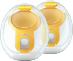 Medela - Hands-free Collection Cups - Yellow - Front_Zoom