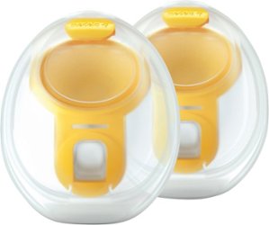 Medela Hands-free Collection Cups - Yellow - Front_Zoom