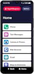 Lively® - Jitterbug Smart4 Smartphone for Seniors - Black