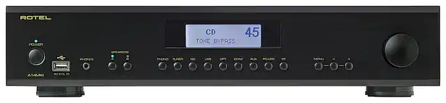 Rotel Power CD 45 Tone Bypass Speakers Phones 1S Phono Tuner Opt Coax DAC PC-UBB BT Menu A1 A14MKI DV AFC