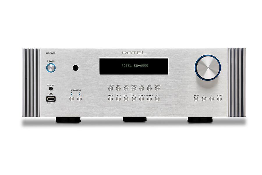 Rotel RA 6000 350W 2 Ch Integrated Stereo Amplifier Silver RA-6000 ...