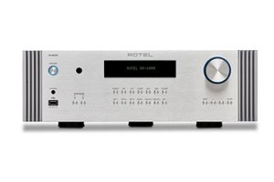 Rotel - RA-6000 350W 2-Ch Integrated Stereo Amplifier - Silver - Front_Zoom